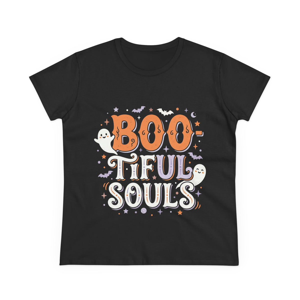 Boo-tiful Souls Tee | Halloween ghosts, bats, spooky lettering