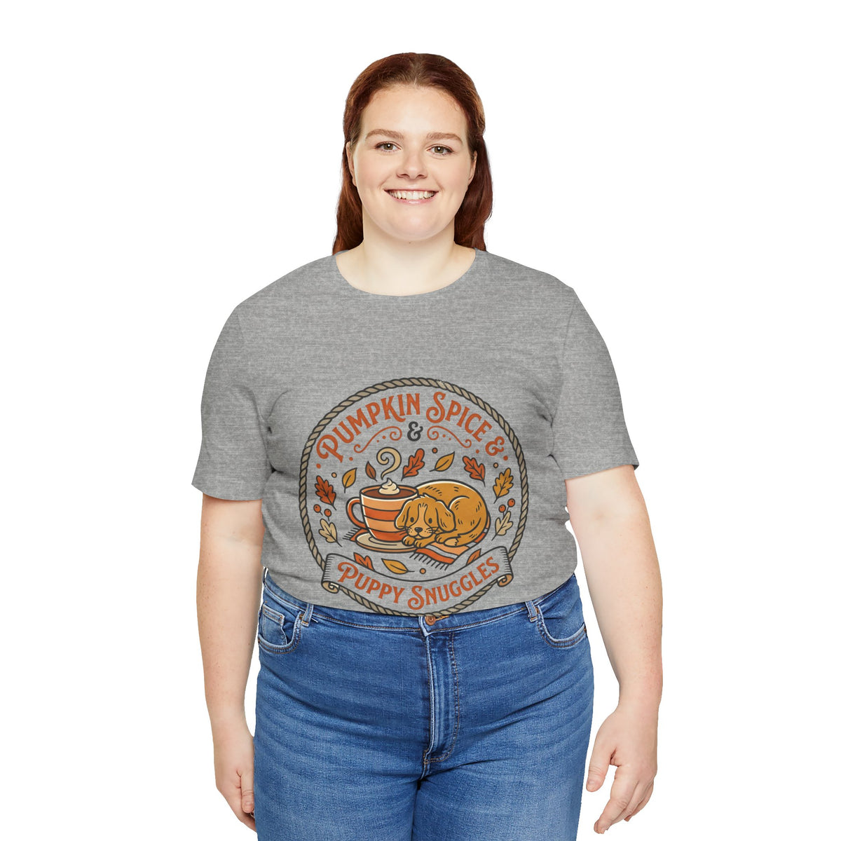 Pumpkin Spice & Puppy Snuggles Tee