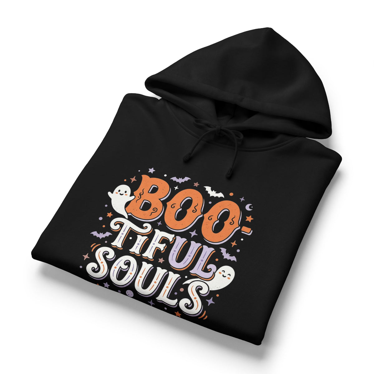 Boo-tiful Souls Hoodie | Halloween spooky lettering