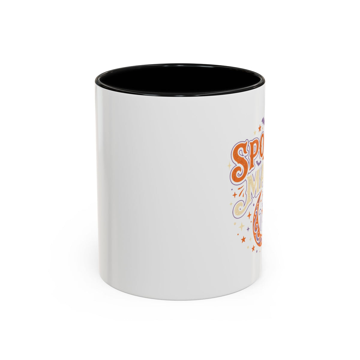 Spooky Mama Cat mug | Accent Coffee Mug