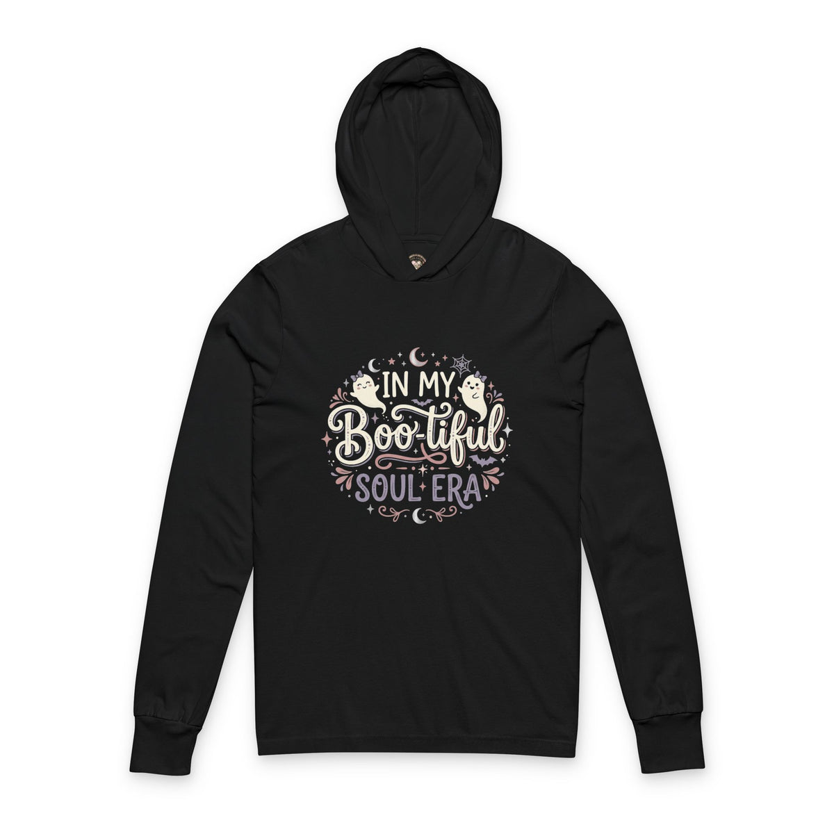 Hoodie Tee — "In My Boo-tiful Soul Era" Halloween Spooky Vibes Long Sleeve