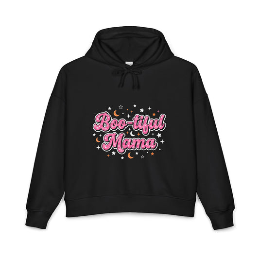 Boo-tiful Mama Hoodie — Cute Pink Halloween Mom Sweatshirt