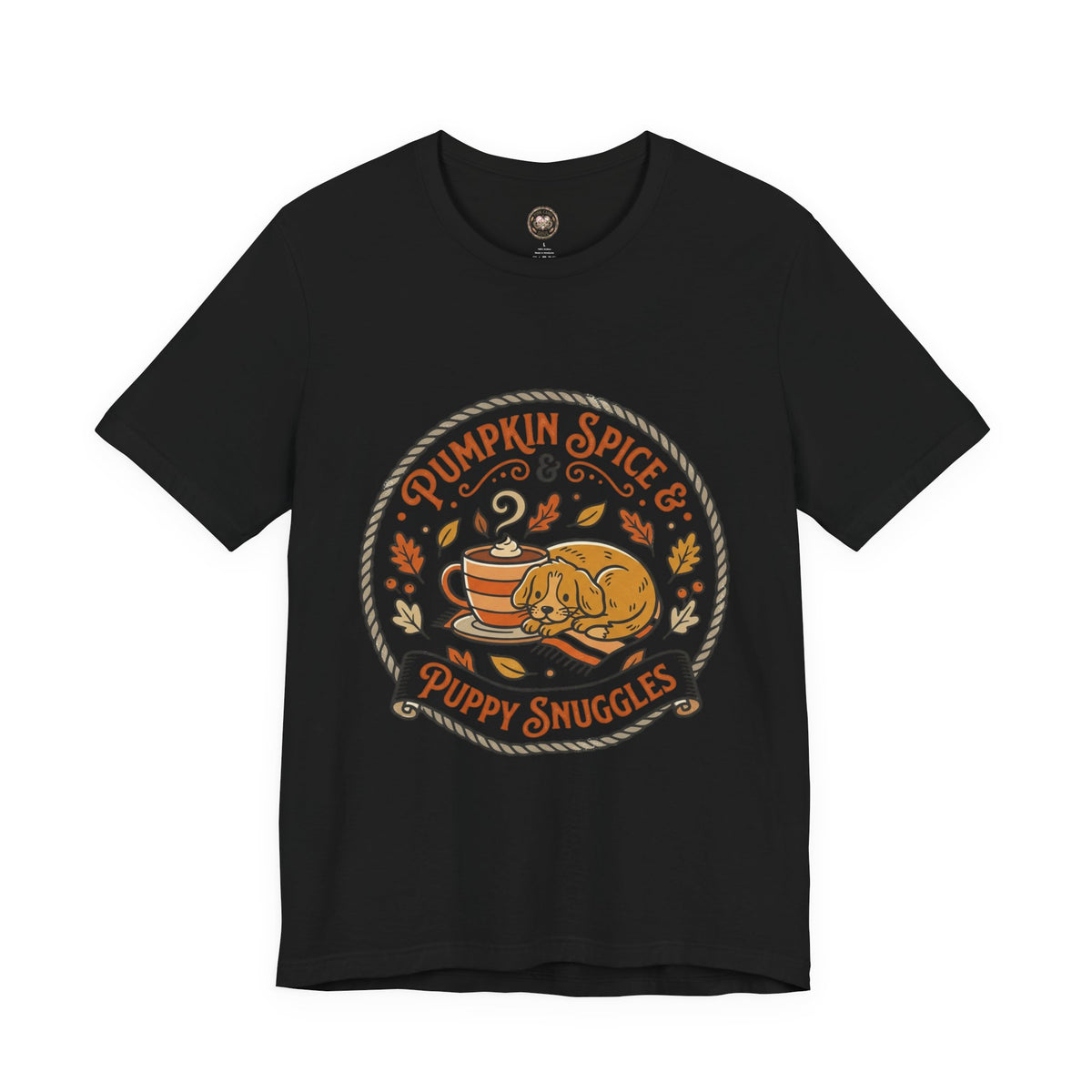 Pumpkin Spice & Puppy Snuggles Tee