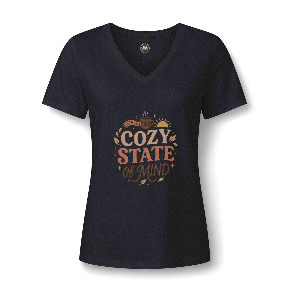 Cozy State of Mind V-Neck Tee