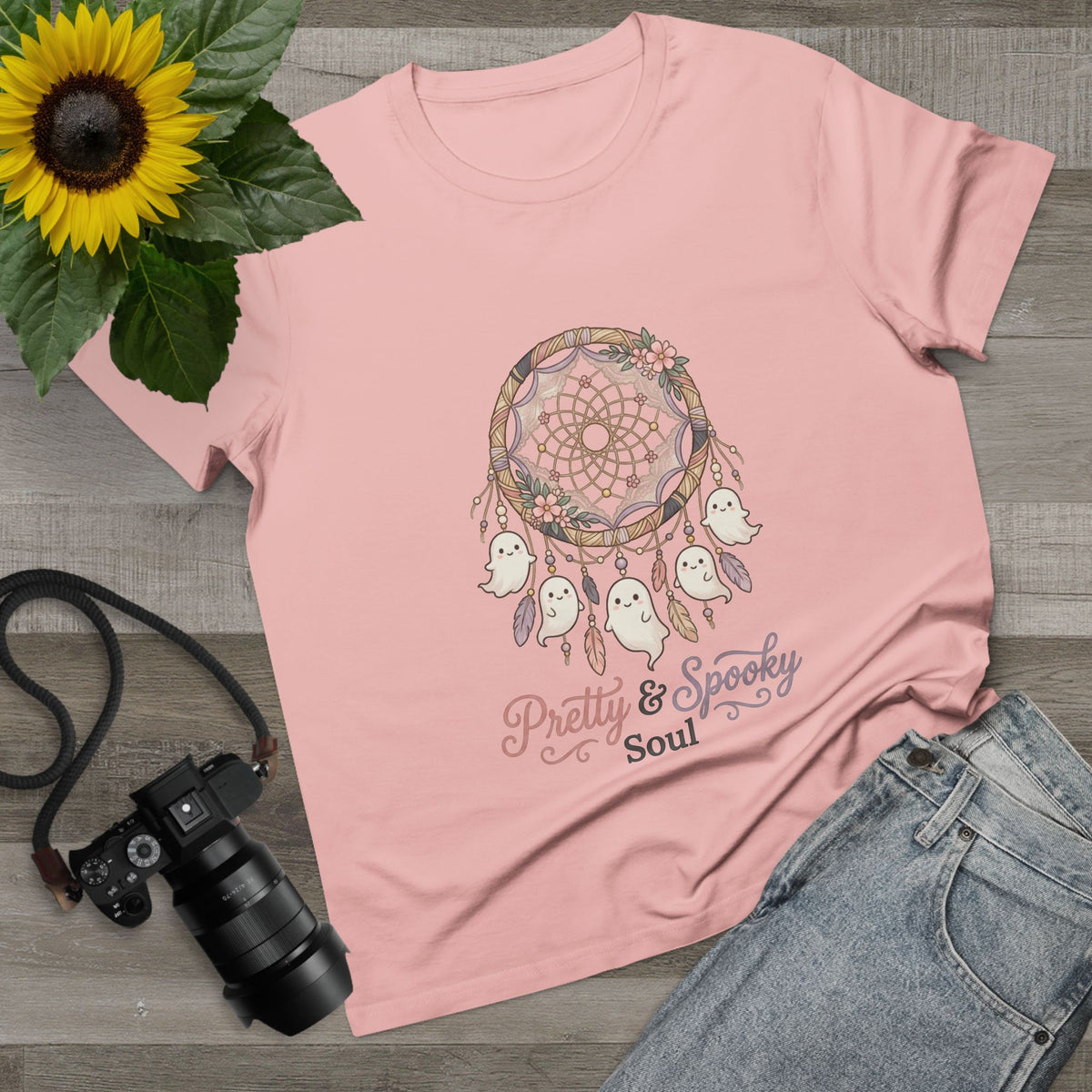 Pretty & Spooky Soul Women’s Tee — Dreamcatcher Graphic