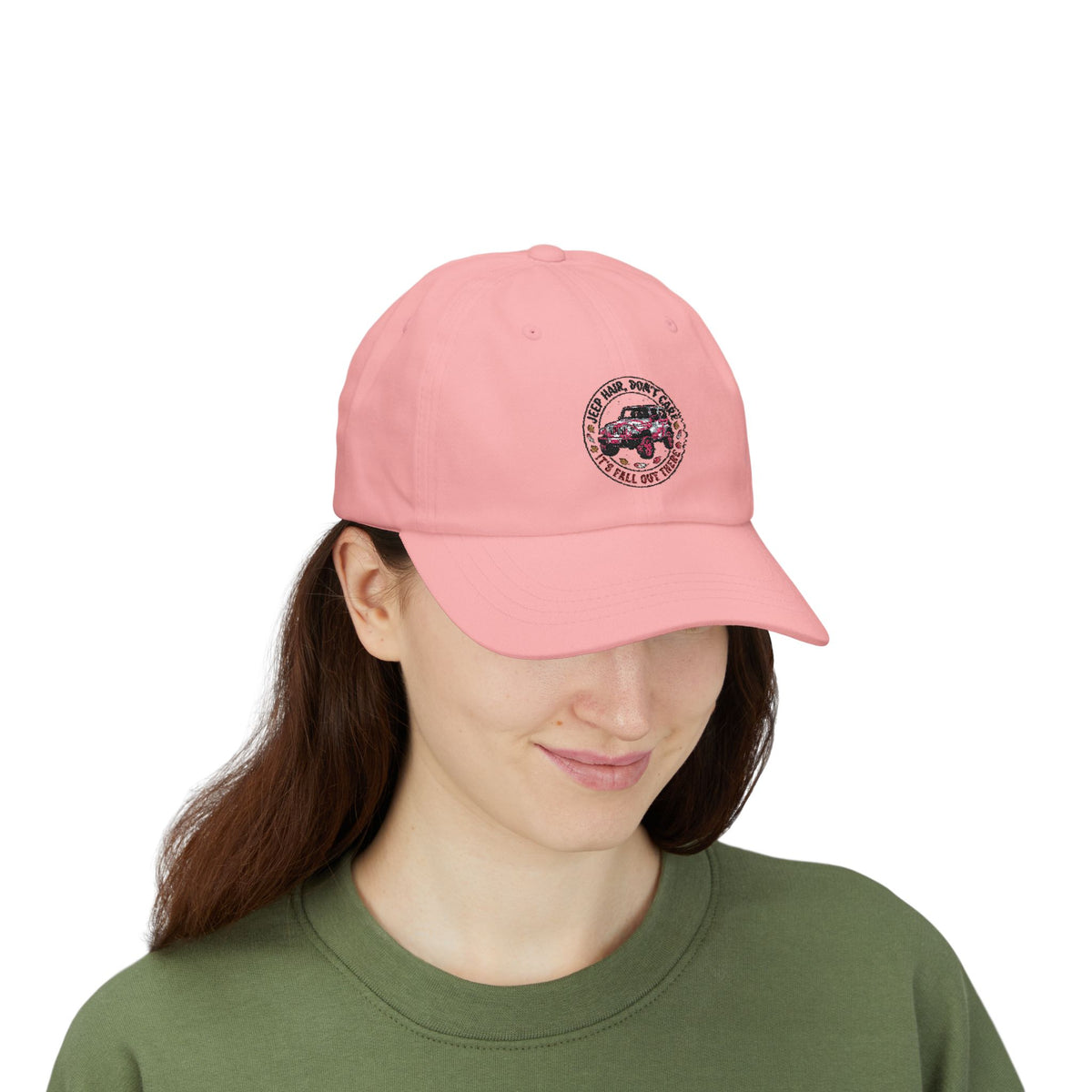 Dad Cap – Retro Jeep 'If I Get Lost, Don't Follow Me' Embroidered Hat