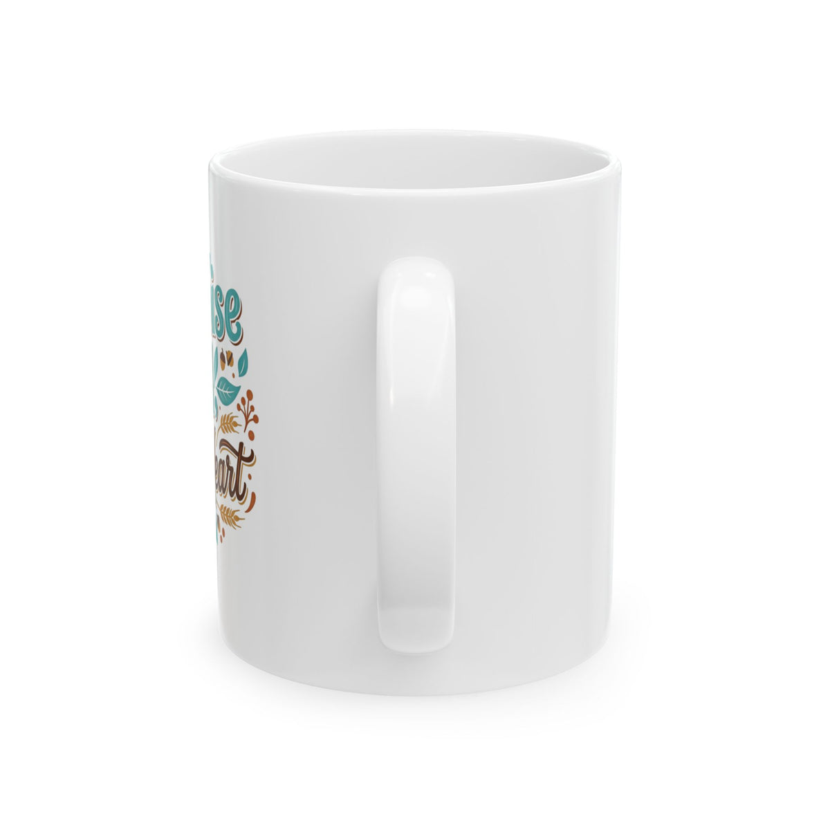 Ceramic Mug – 'Tutti Frutti & Harvest' Colorful Fall Coffee Cup (11oz, 15oz)