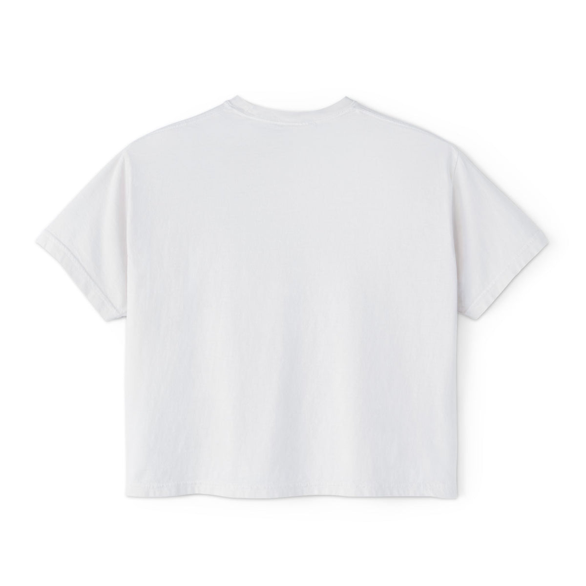 Not Your Basic Boo Women's Boxy Tee — Pink Lightning Graphic