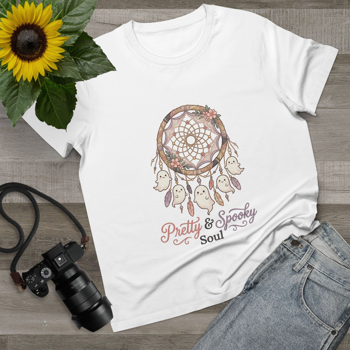 Pretty & Spooky Soul Women’s Tee — Dreamcatcher Graphic