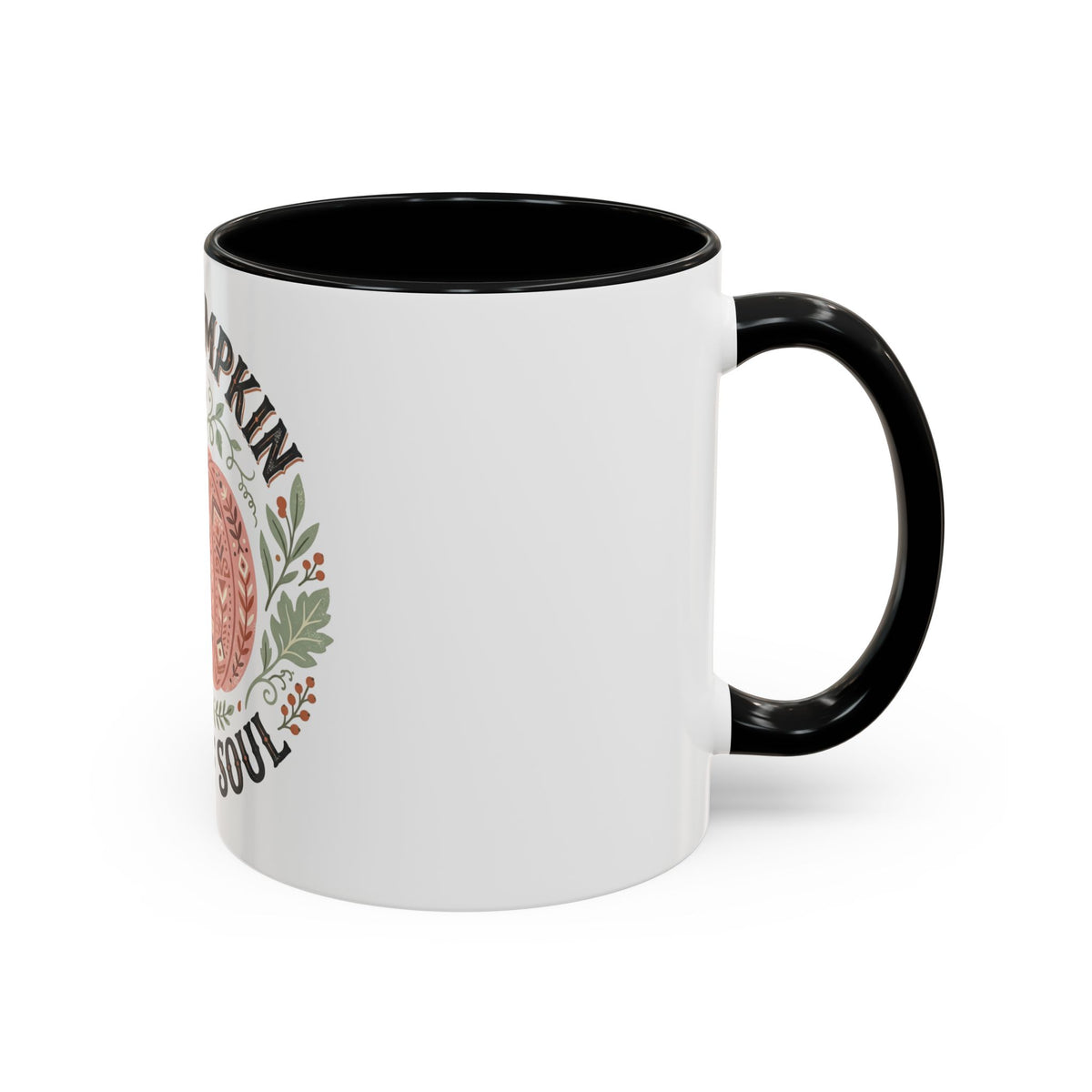 Pink Pumpkin Coffee Mug — "Pink Pumpkin Kind of Soul" Accent Mug