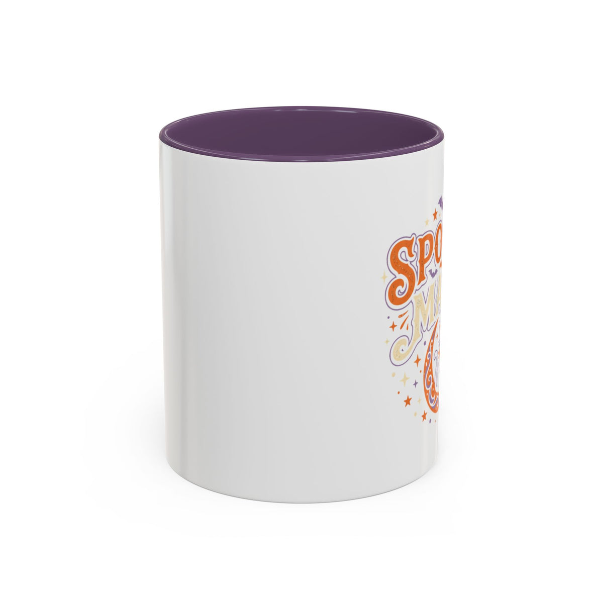Spooky Mama Cat mug | Accent Coffee Mug