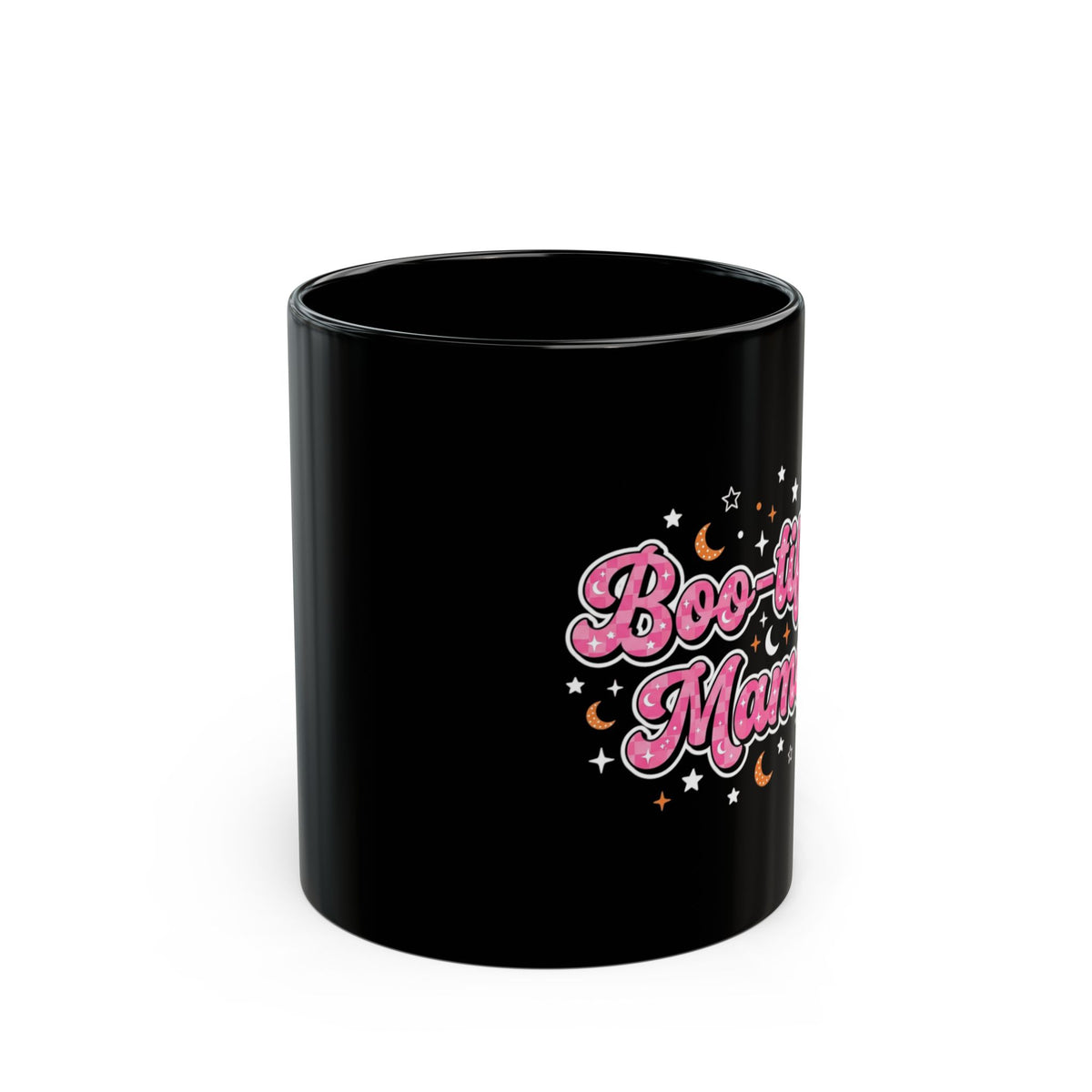 Boo-tiful Mama Mug | Black Ceramic Coffee Cup