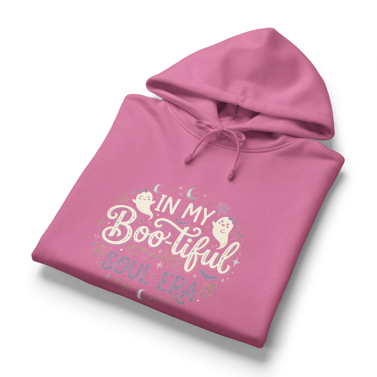 Women's Hoodie — "In My Boo-tiful Soul Era" Halloween Graphic Pullover