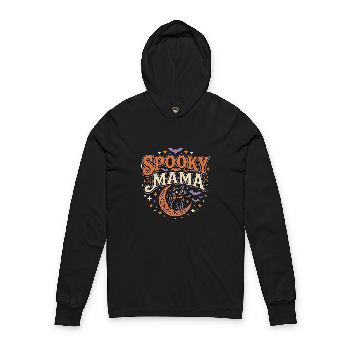 Spooky Mama Hooded Long Sleeve Tee