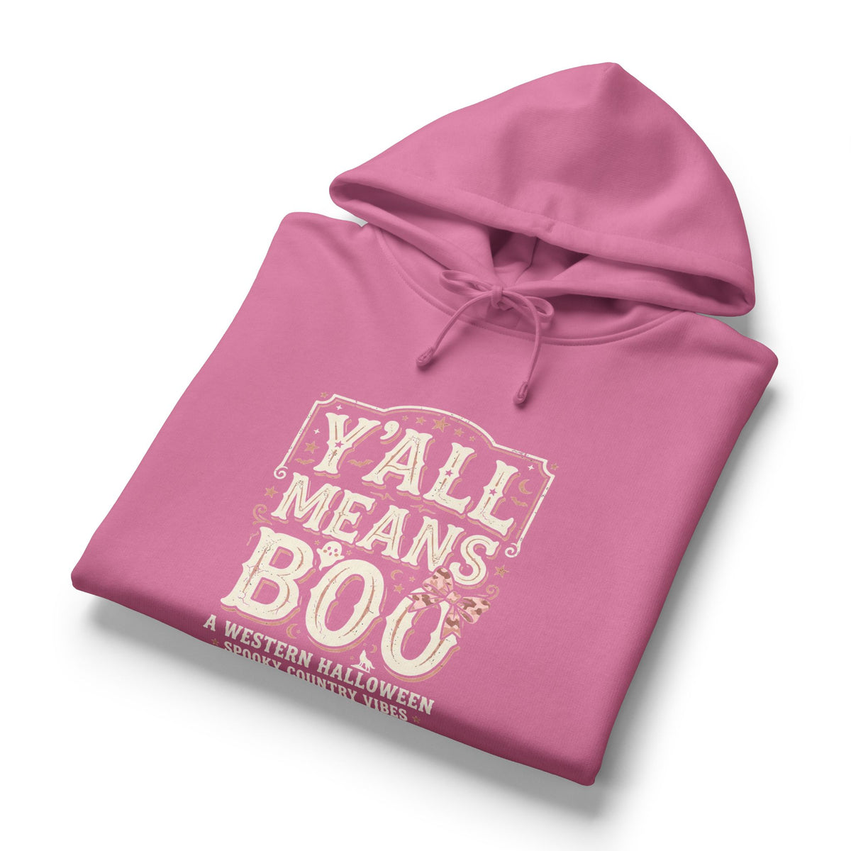 Halloween 'Y'all Means Boo' Women's Hoodie — Western Spooky Country Pullover
