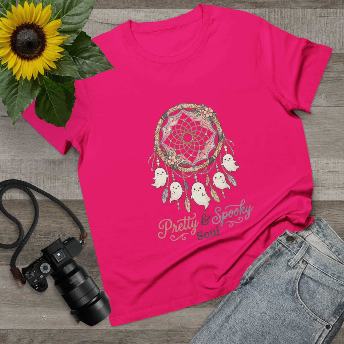 Pretty & Spooky Soul Women’s Tee — Dreamcatcher Graphic