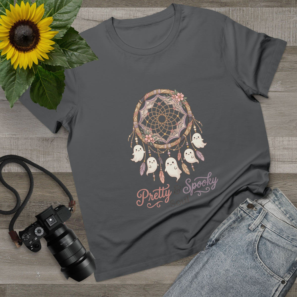 Pretty & Spooky Soul Women’s Tee — Dreamcatcher Graphic