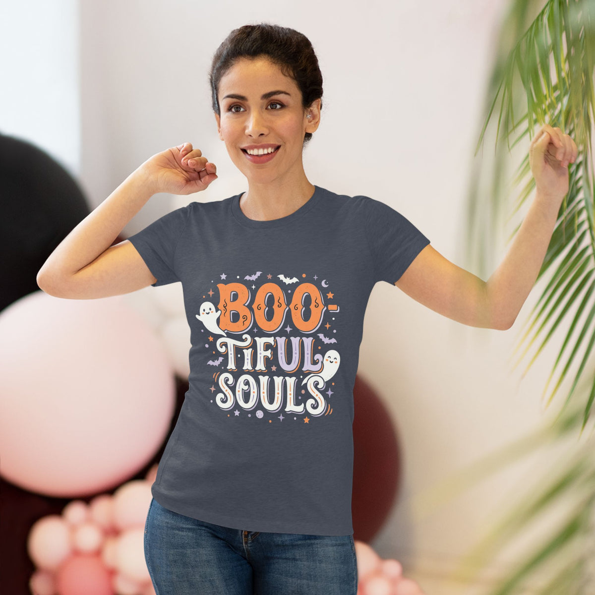 Boo-iful Souls Tee | Halloween Ghost Typography Shirt