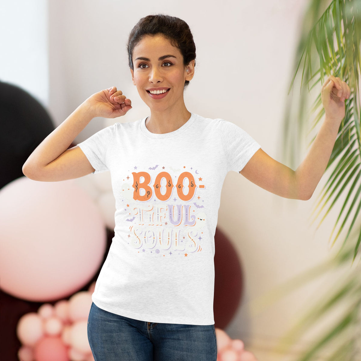 Boo-iful Souls Tee | Halloween Ghost Typography Shirt