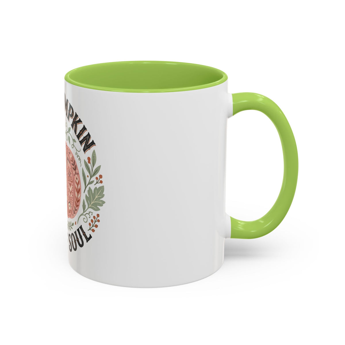 Pink Pumpkin Coffee Mug — "Pink Pumpkin Kind of Soul" Accent Mug