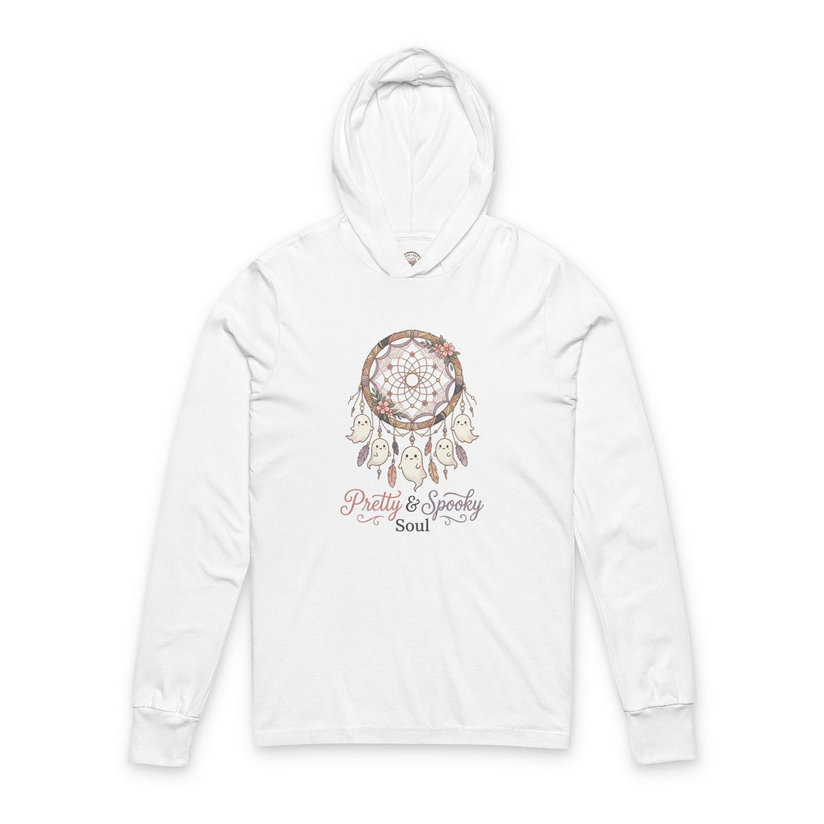 Dreamcatcher Hooded Long Sleeve Tee — "Pretty & Spooky Soul"
