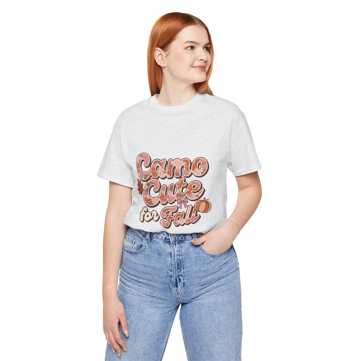 Camo Cute for Fall T‑Shirt