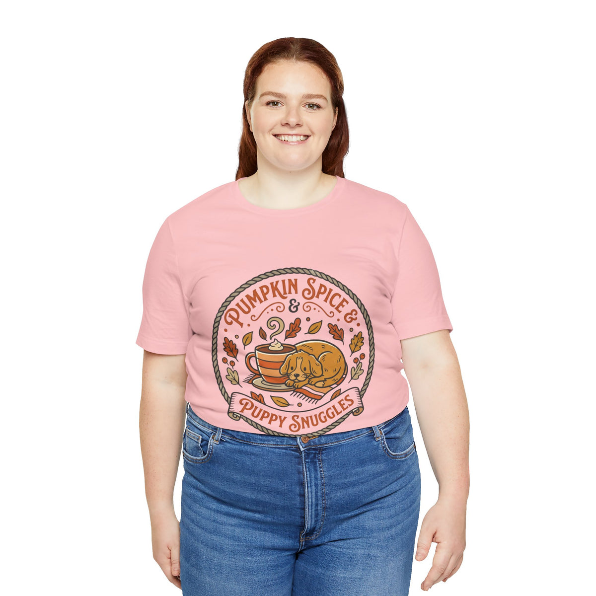 Pumpkin Spice & Puppy Snuggles Tee