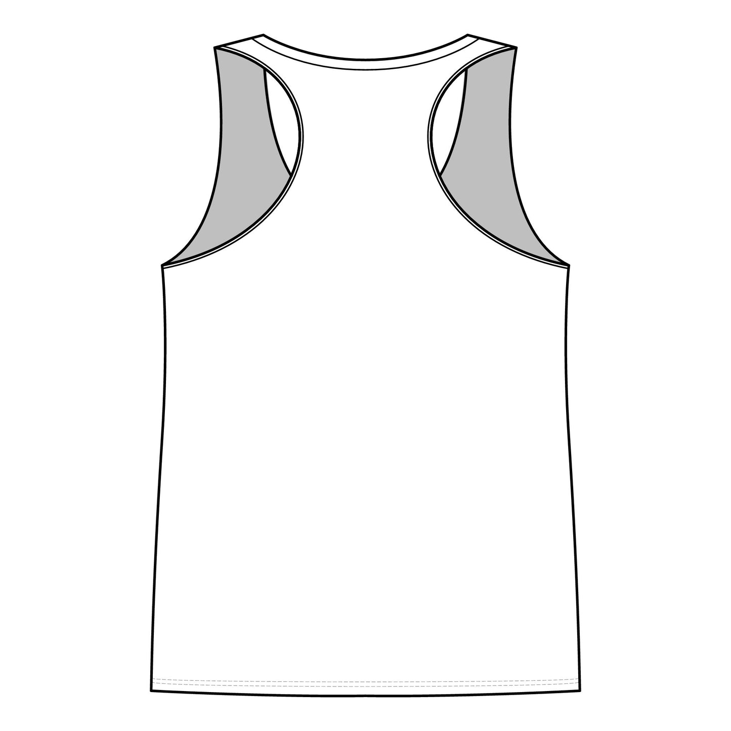 Lake Life Racerback Tank — 'Lake Life: glamping & good vibes' Graphic Women's Tank Top