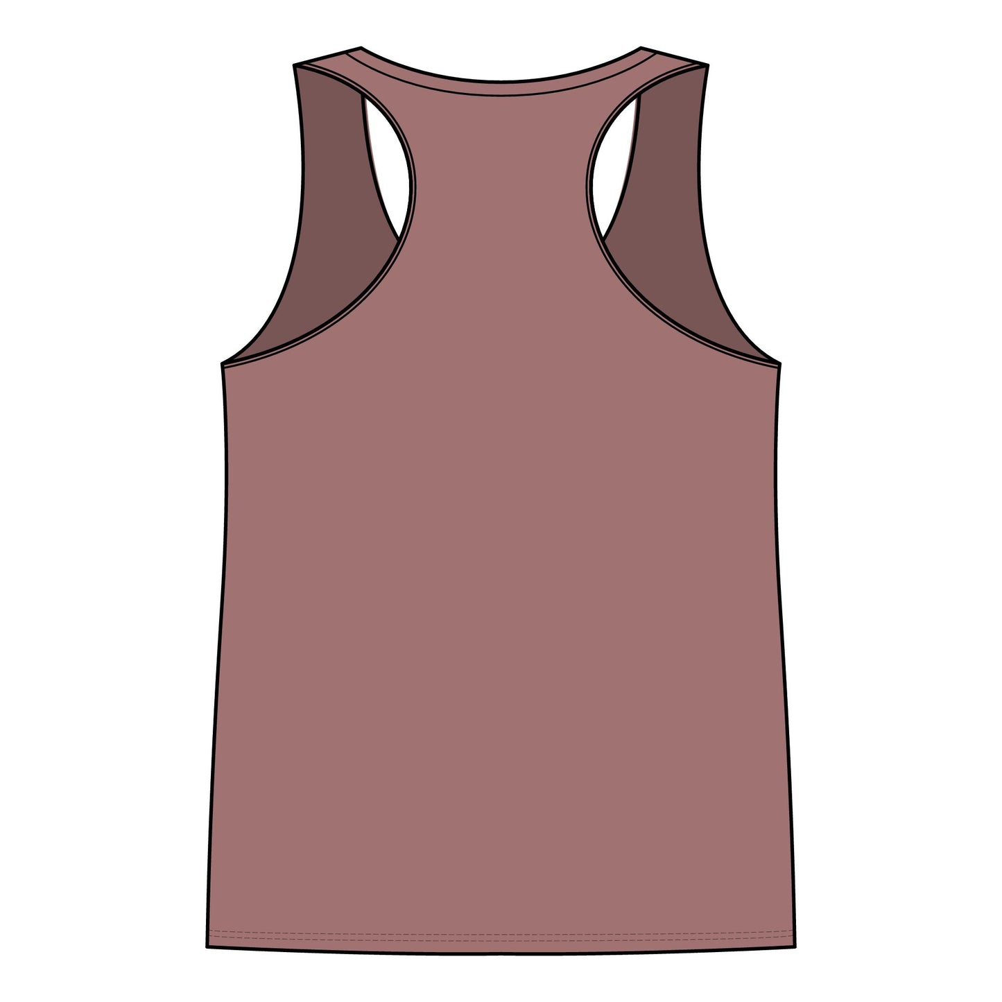 Lake Life Racerback Tank — 'Lake Life: glamping & good vibes' Graphic Women's Tank Top