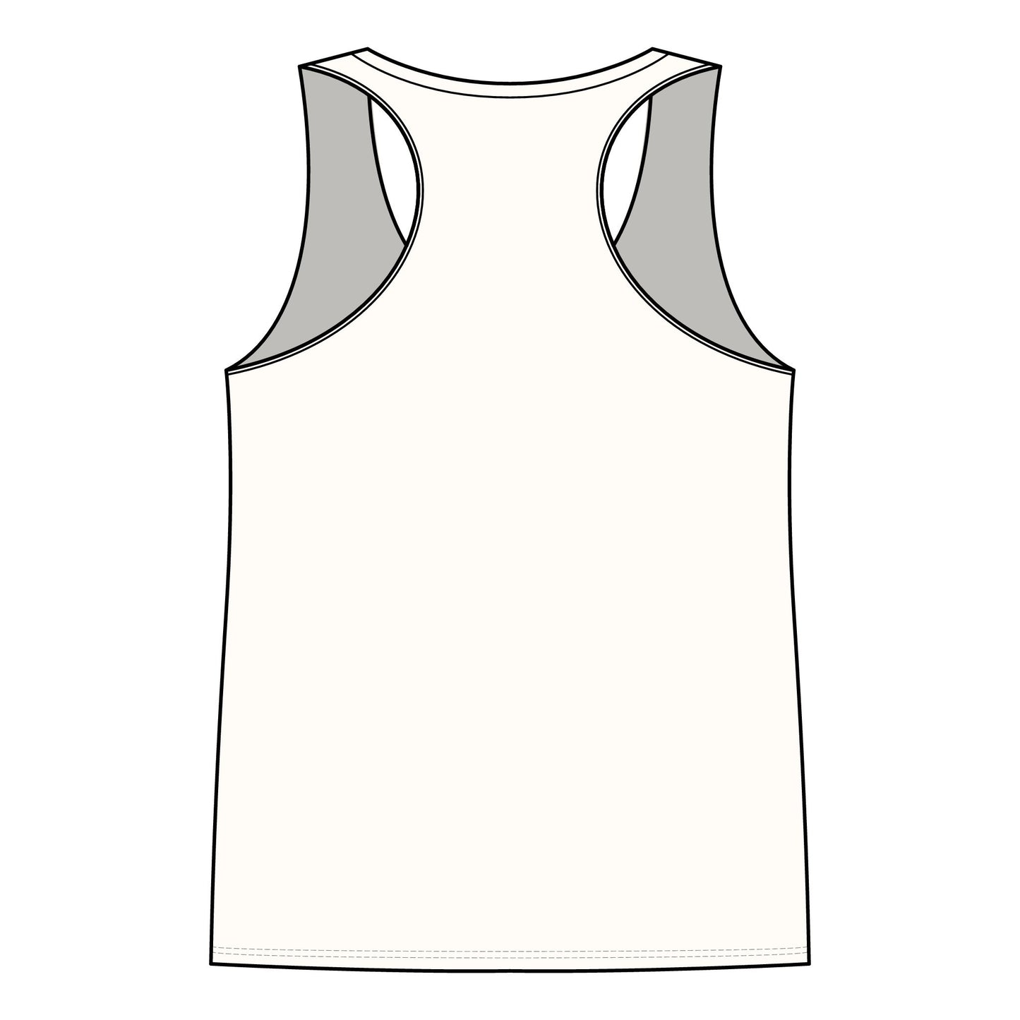 Lake Life Racerback Tank — 'Lake Life: glamping & good vibes' Graphic Women's Tank Top