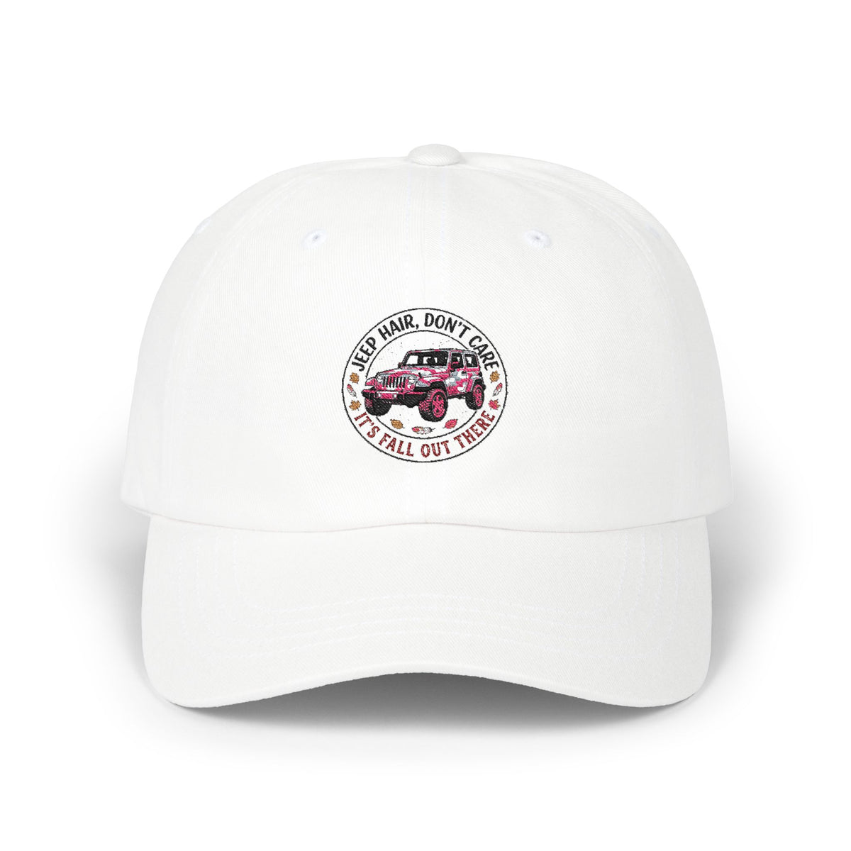 Dad Cap – Retro Jeep 'If I Get Lost, Don't Follow Me' Embroidered Hat