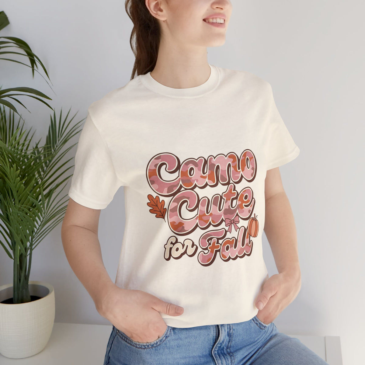 Camo Cute for Fall T‑Shirt