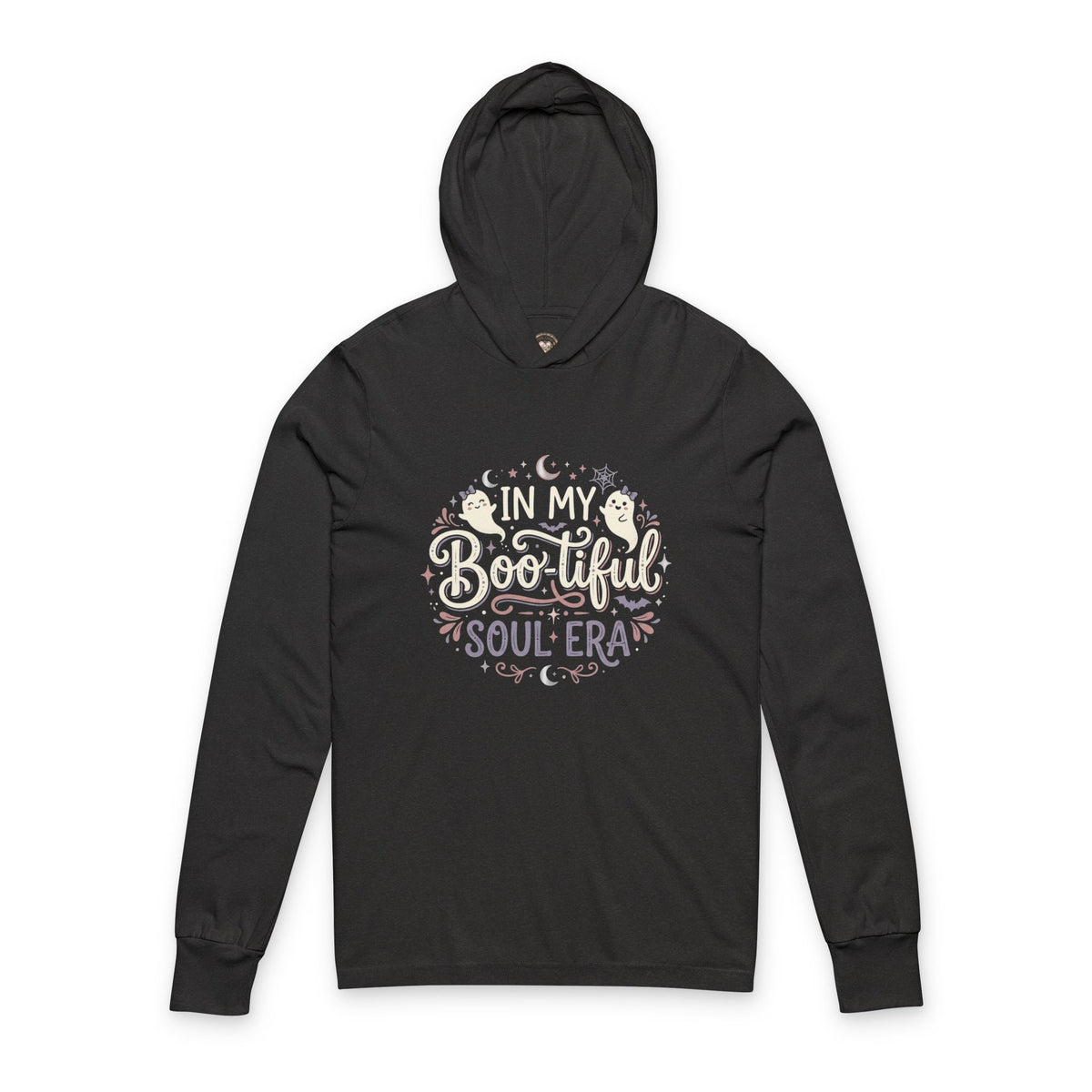 Hoodie Tee — "In My Boo-tiful Soul Era" Halloween Spooky Vibes Long Sleeve