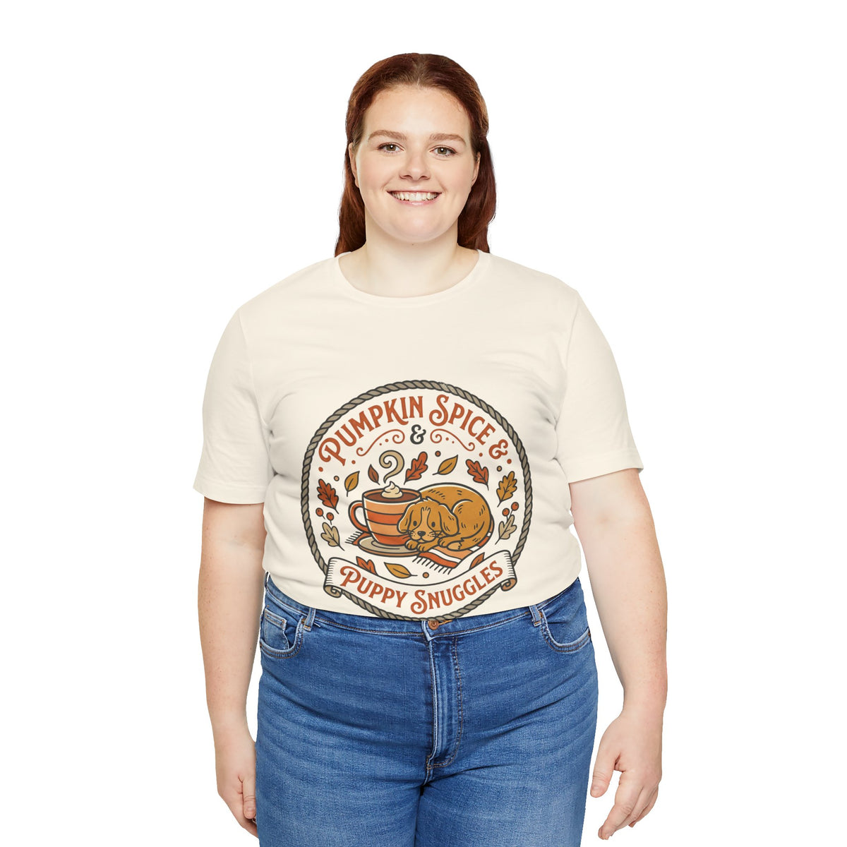 Pumpkin Spice & Puppy Snuggles Tee