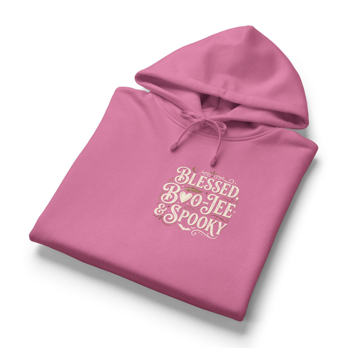 Hoodie — "Blessed, Bo•Jee & Spooky" Graphic Women's Halloween Hoodie