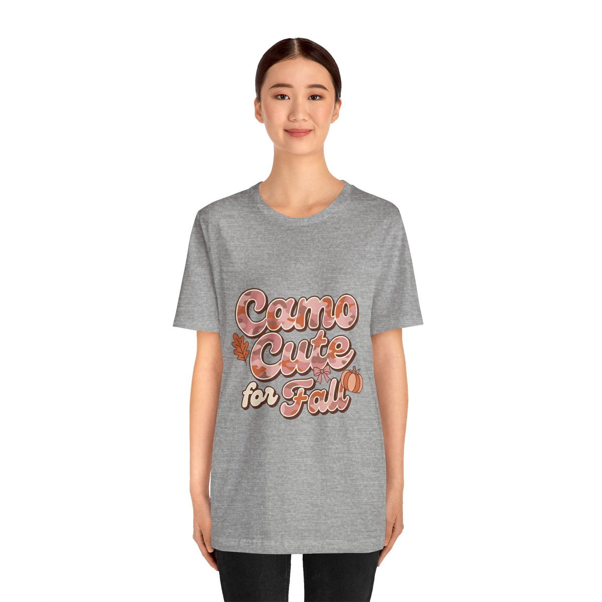 Camo Cute for Fall T‑Shirt