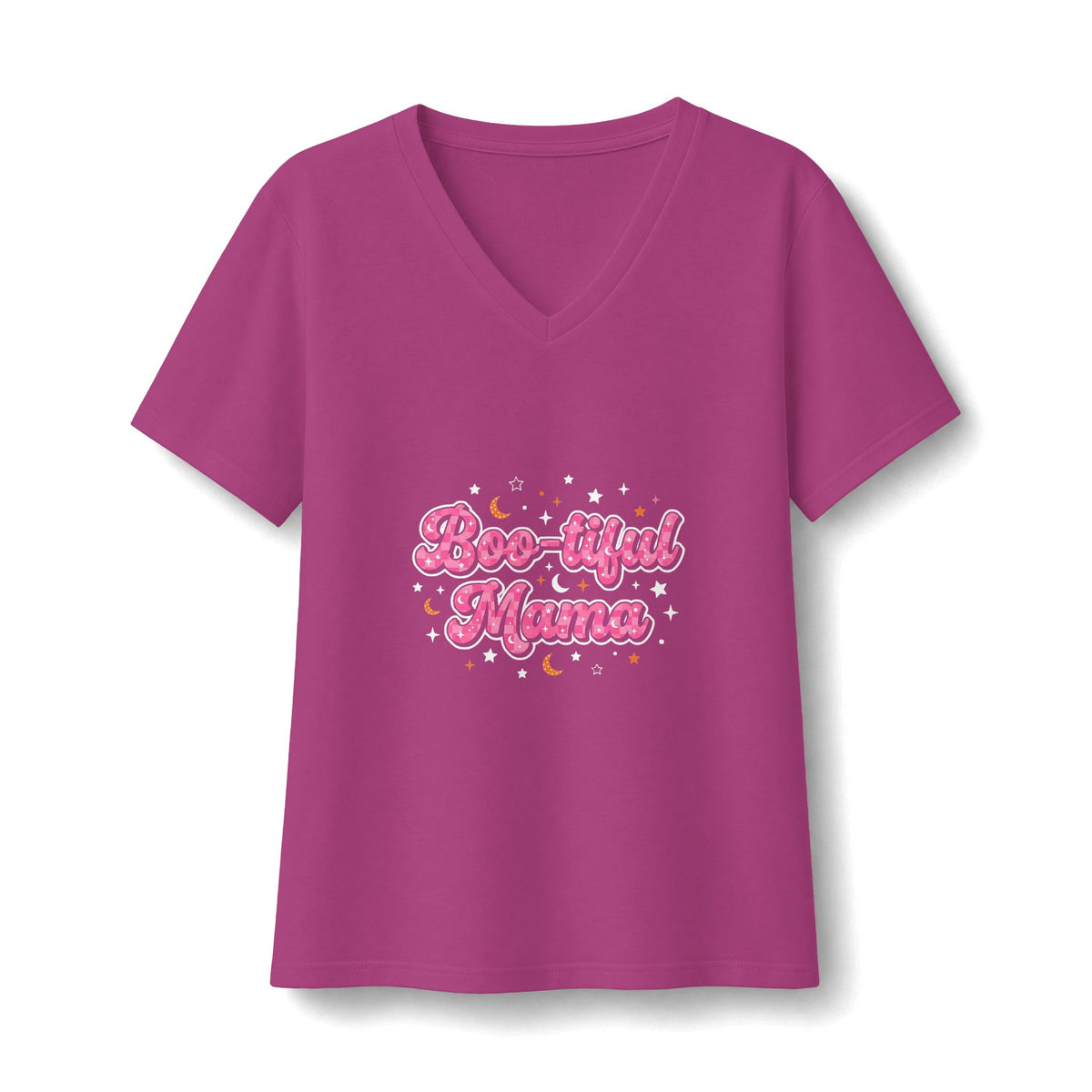 Women's Relaxed Jersey Short Sleeve V-Neck Tee