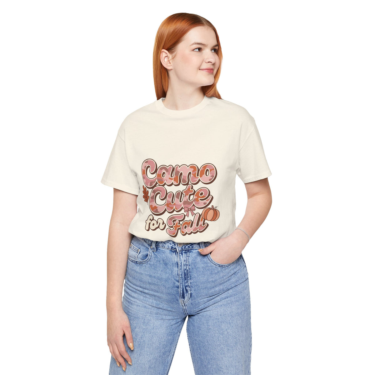 Camo Cute for Fall T‑Shirt