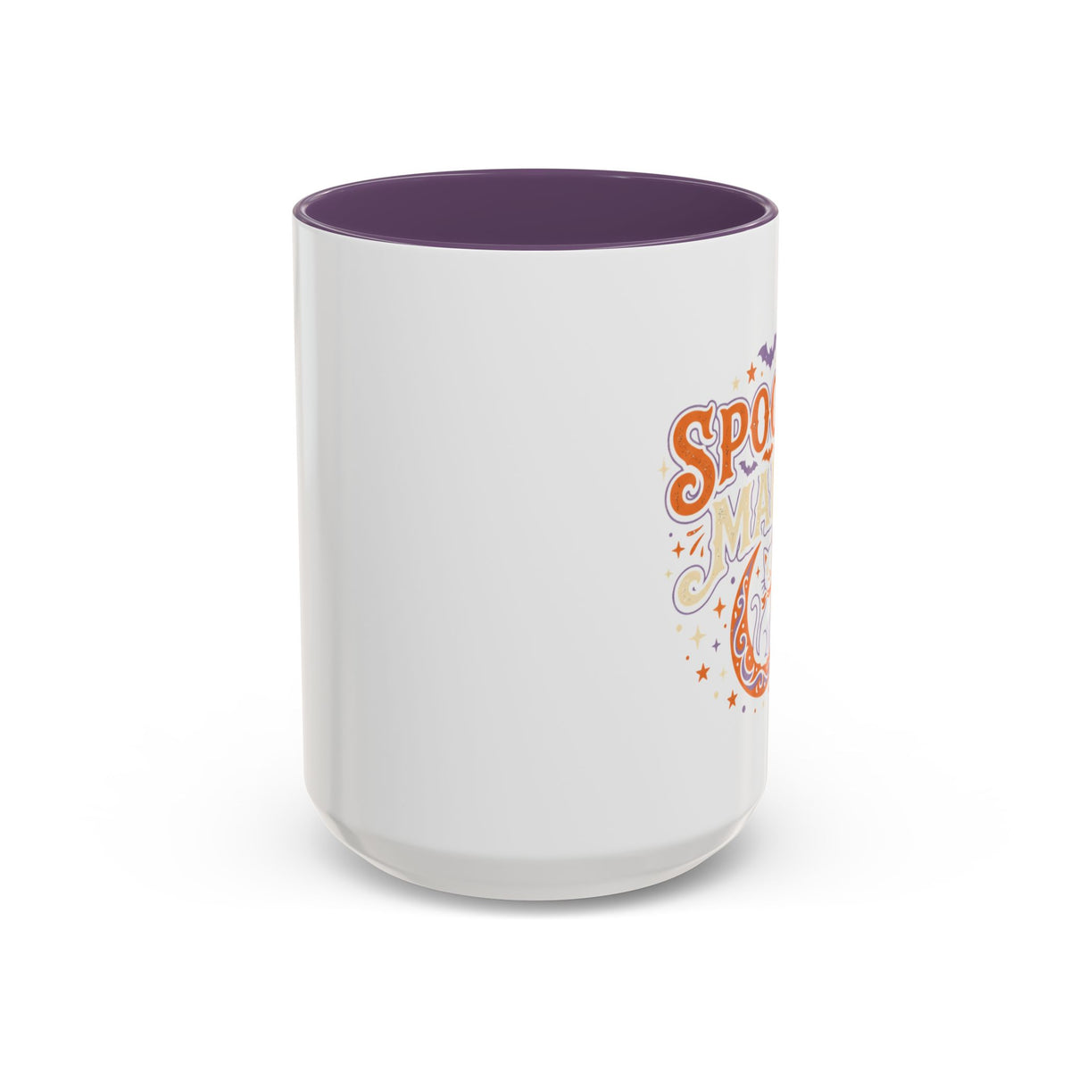 Spooky Mama Cat mug | Accent Coffee Mug