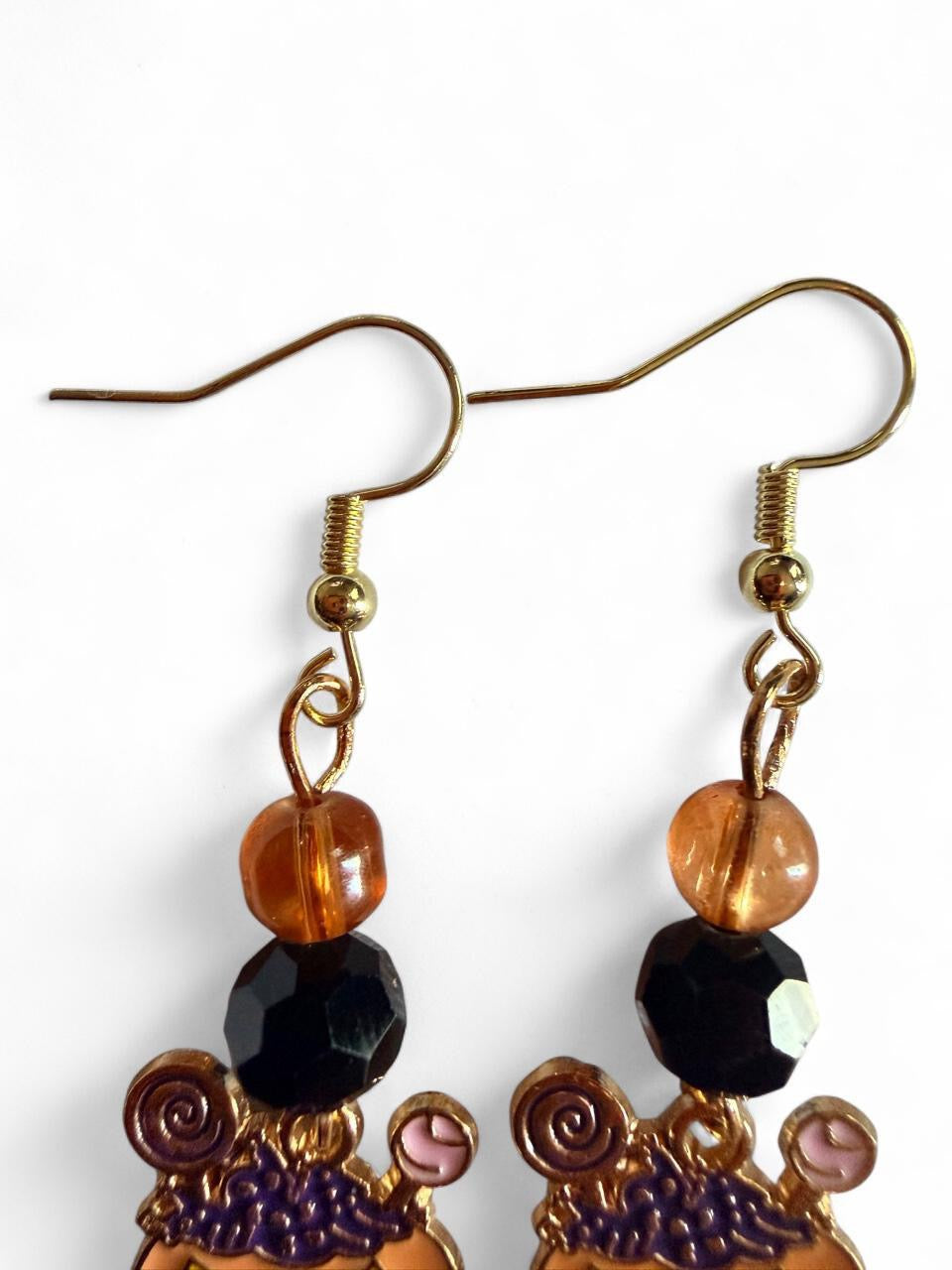 Boo-tiful Jack-O’-Lantern Earrings | Halloween Dangle Earrings | Boo-tiful Souls Collection