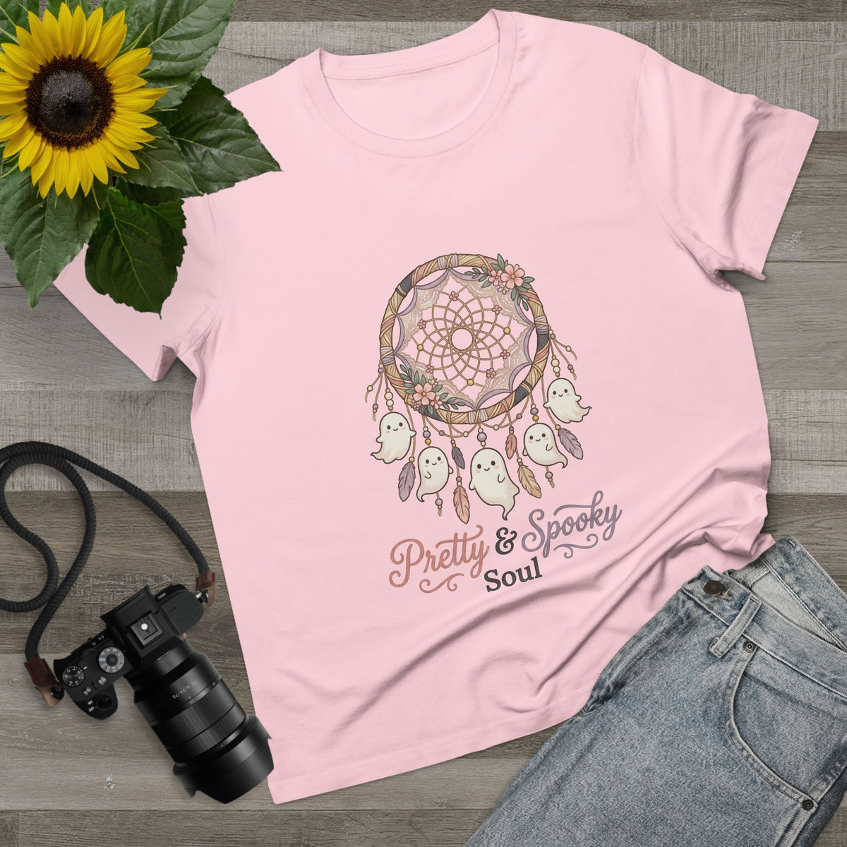Pretty & Spooky Soul Women’s Tee — Dreamcatcher Graphic