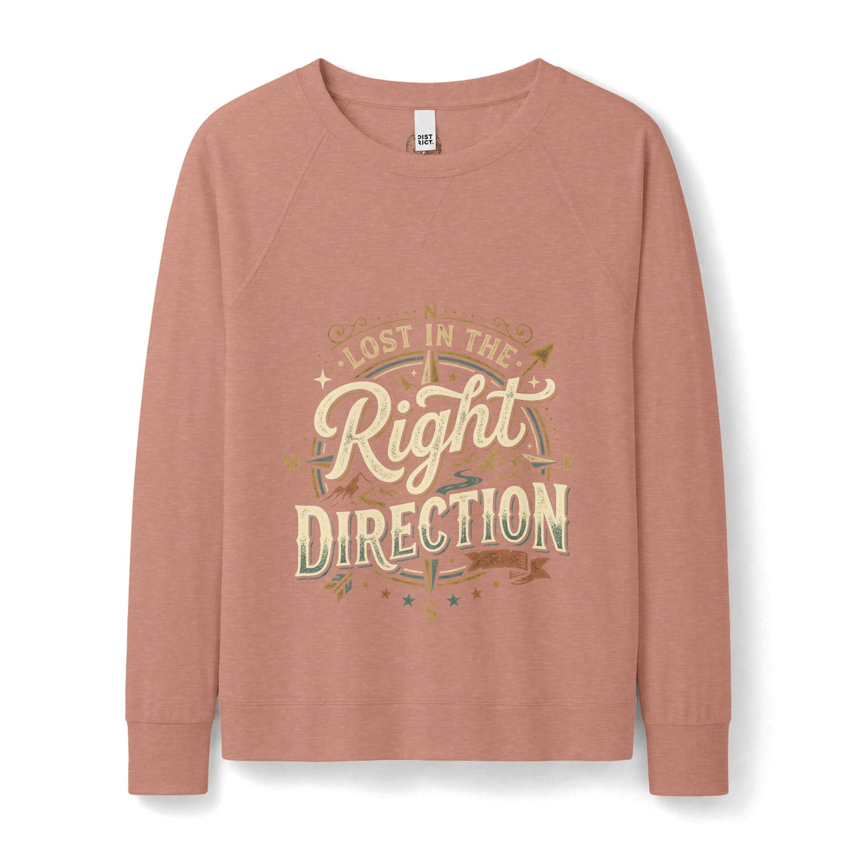 Lost in the Right Direction Crewneck Sweatshirt