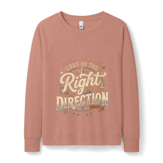 Lost in the Right Direction Crewneck Sweatshirt