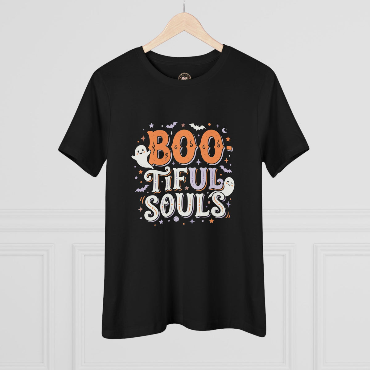 BOOtiful Souls T-Shirt | Halloween ghost typography tee