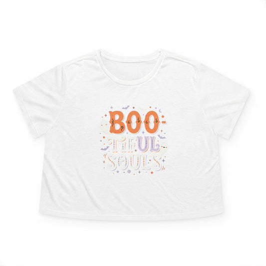 Boo-tiful Souls Tee | Halloween ghost lettering