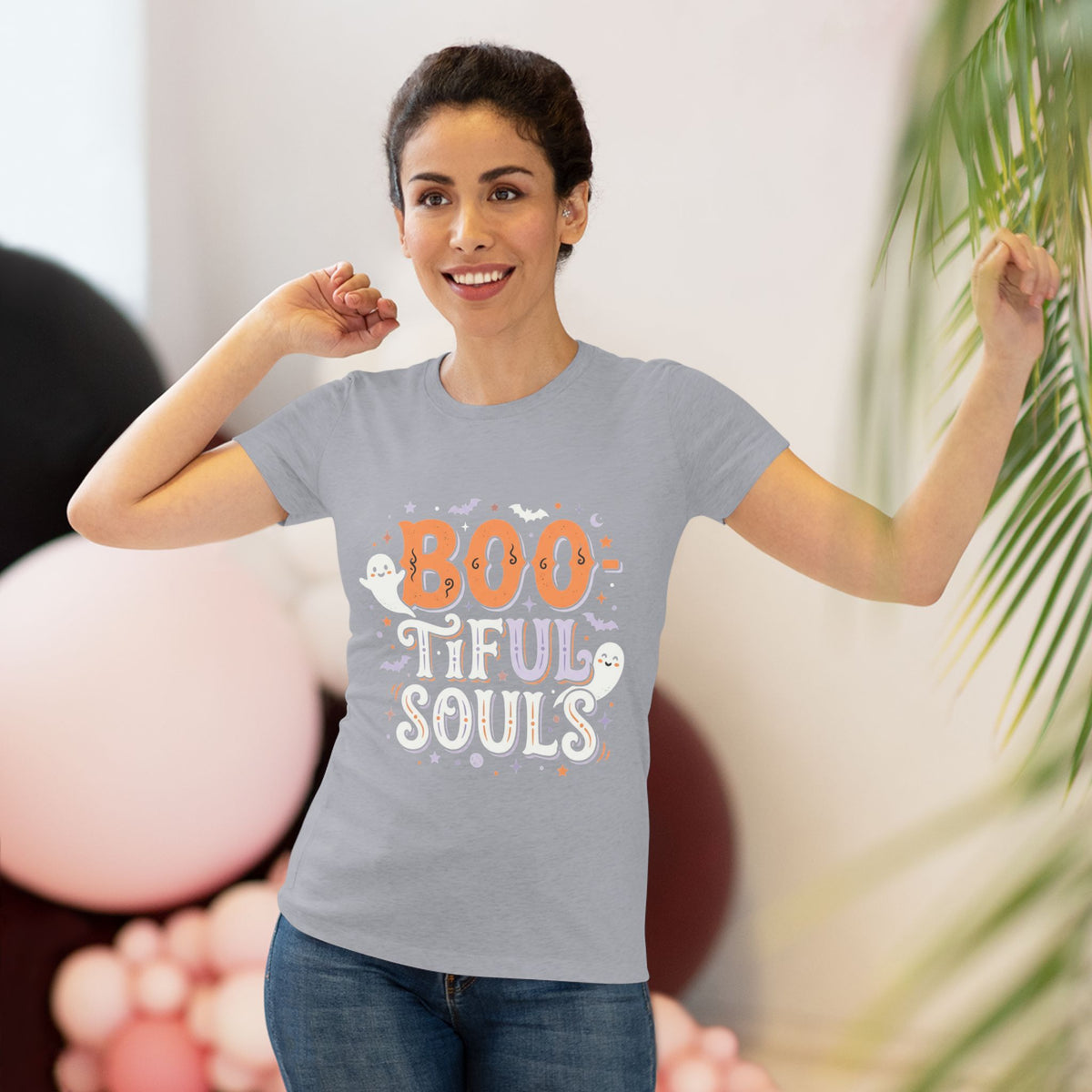 Boo-iful Souls Tee | Halloween Ghost Typography Shirt