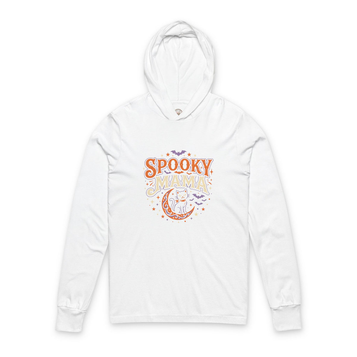 Spooky Mama Hooded Long Sleeve Tee