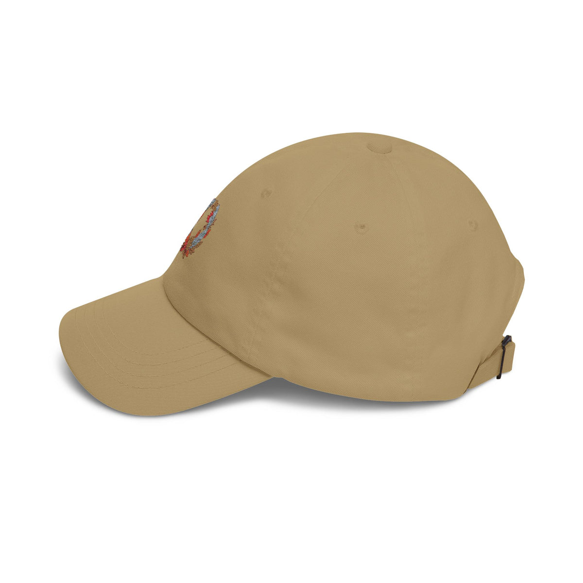 Floral Wreath Dad Cap – Embroidered Spring Flower Baseball Hat