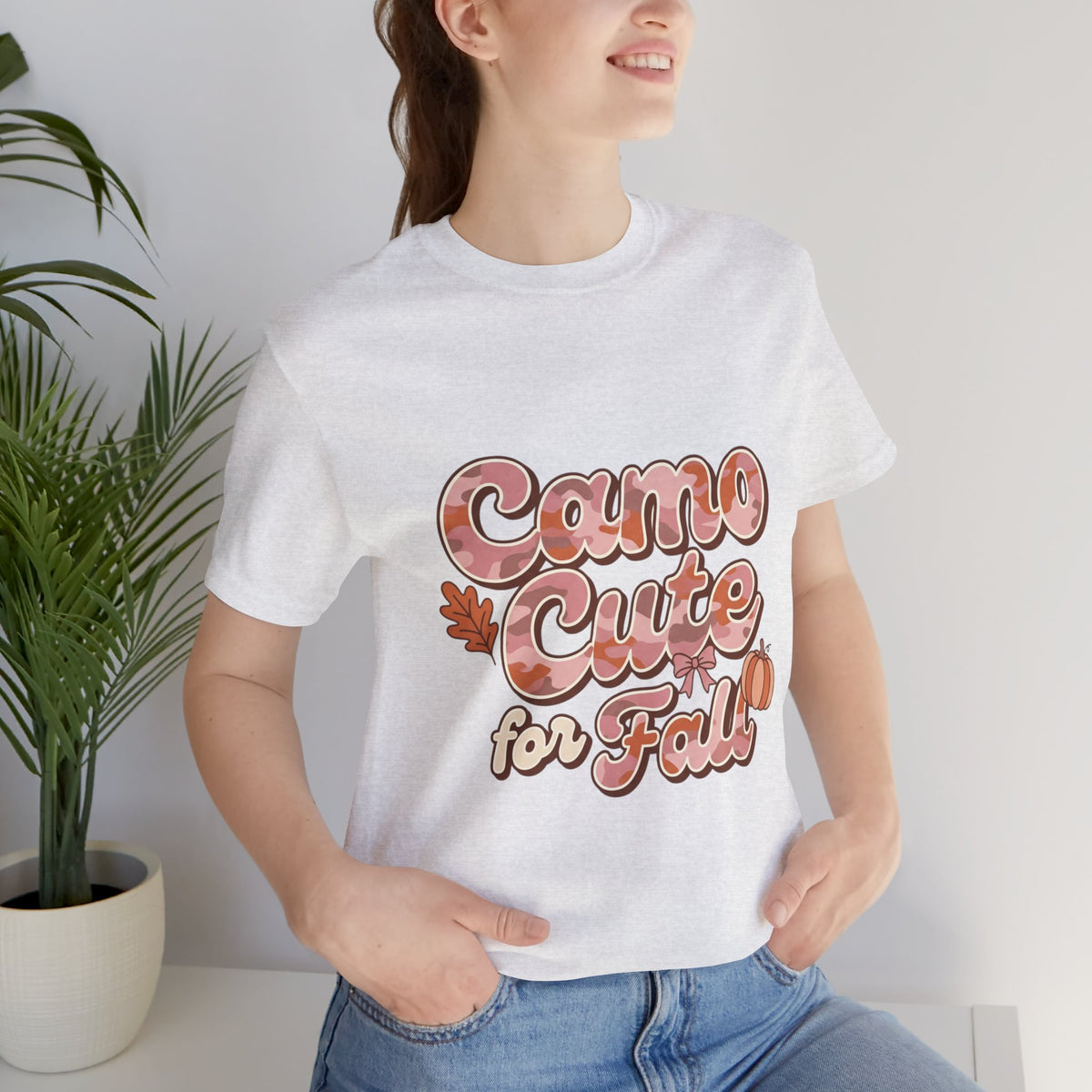 Camo Cute for Fall T‑Shirt