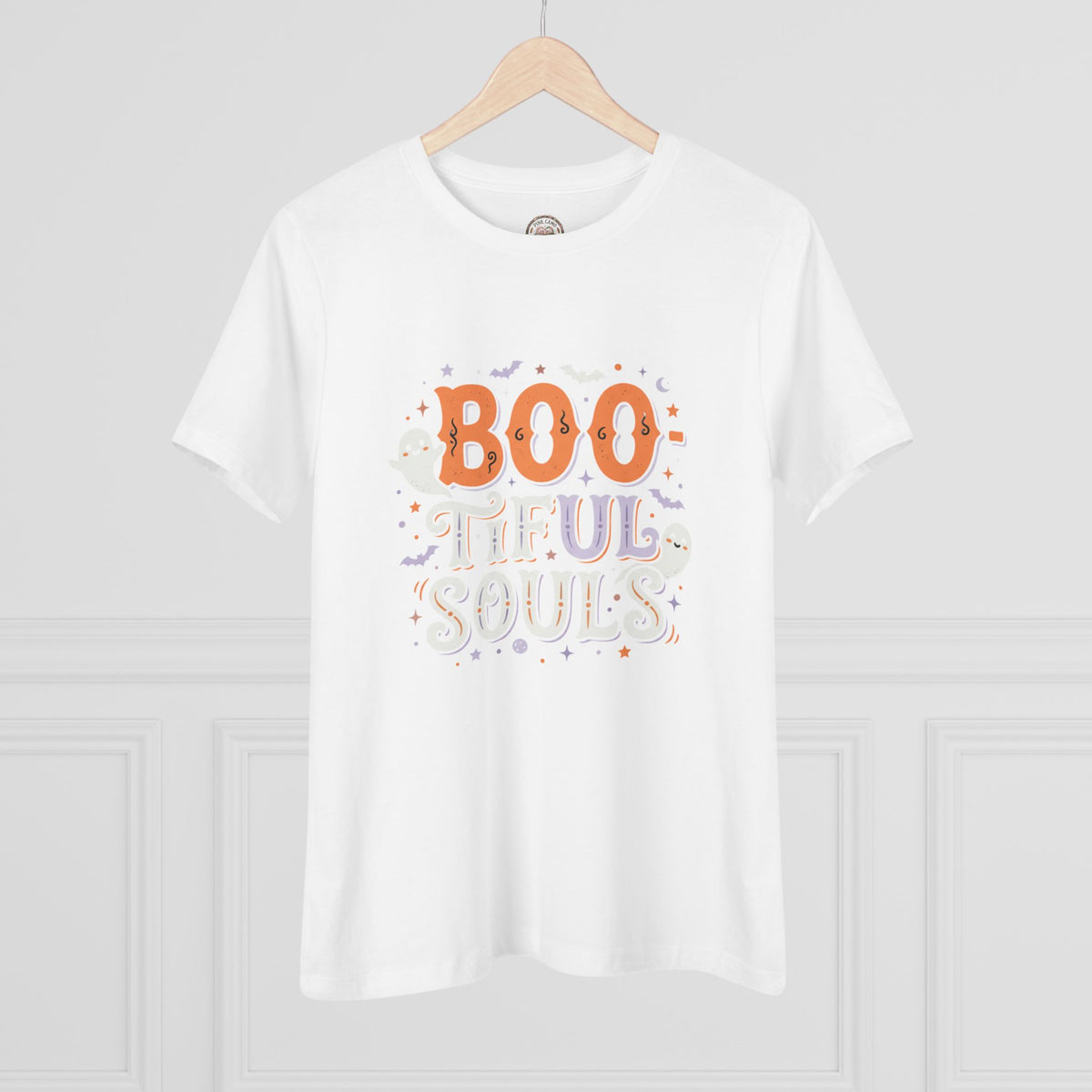 BOOtiful Souls T-Shirt | Halloween ghost typography tee